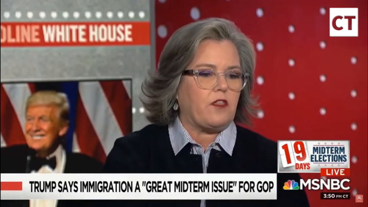 Rosie O’donnell Thrills Msnbc Panel By Suggesting Military Coup To ‘Get’ Trump