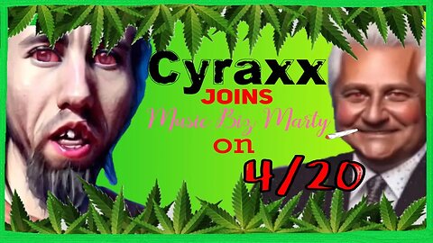 Cyraxx hops on Marty's panel. 4/20