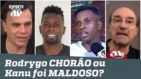 "Vou te ALEIJAR!" Rodrygo foi CHORÃO, ou Kanu merece ser PUNIDO? Veja DEBATE!