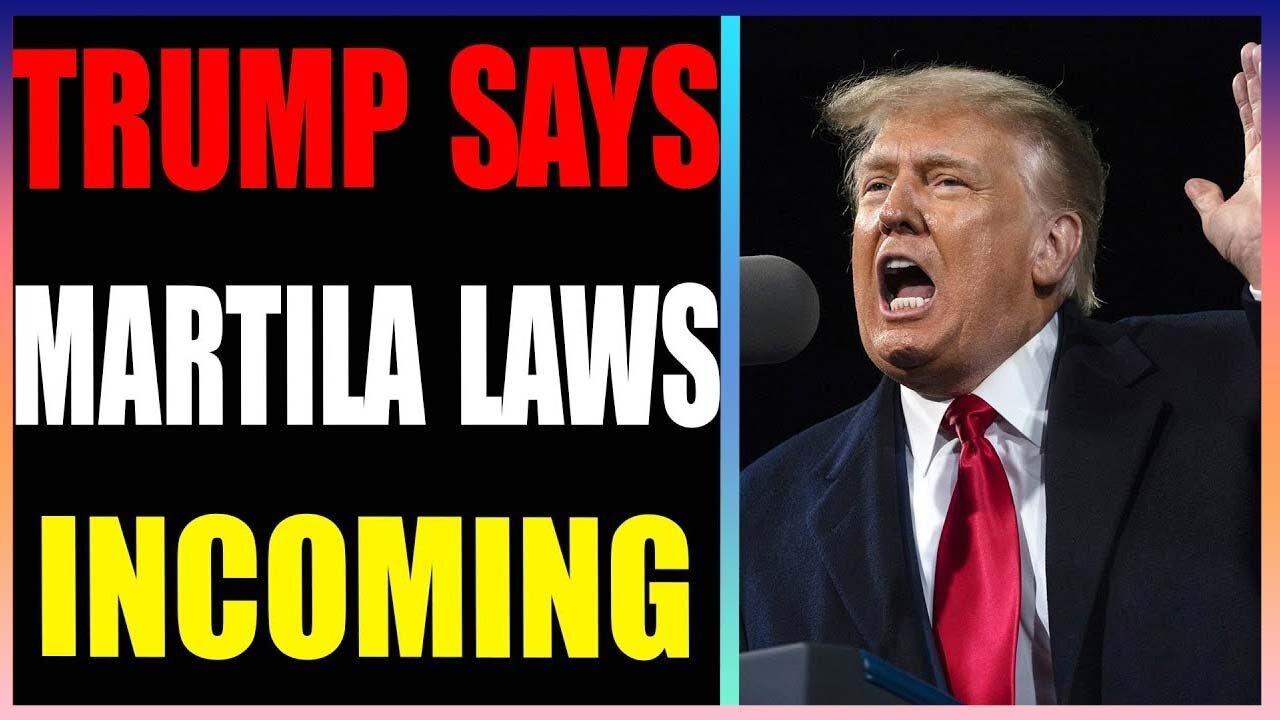 PANIC IN DC BIDEN TRYING TO CLOSE DOWN GITMO!!! TRUMP SAYS MARTILA LAWS INCOMING