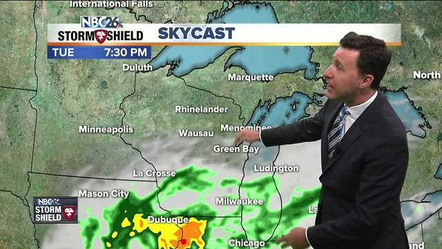 Michael Fish's NBC26 weather forecast