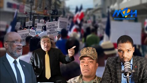 Gwo Mouvman Kont Ayisyen Nan Sendomeng - Yo Touye 3 Dominiken - Kolera Tounen Pirèd Ayiti -PNH Frape
