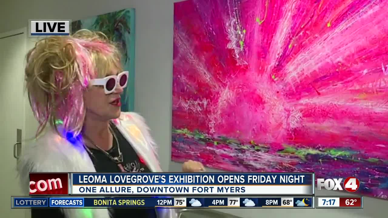 Local artist Leoma Lovegrove opens newest exhibition Friday in Downtown Fort Myers