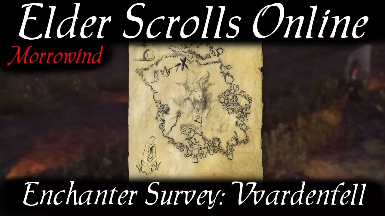 ESO Enchanter Survey Vvardenfell [Elder Scrolls Online Morrowind]
