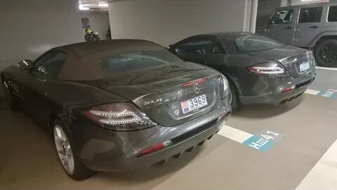 Dual McLaren Mercedes SL-R and SL-R Convertible, great combo! [4k 60p]