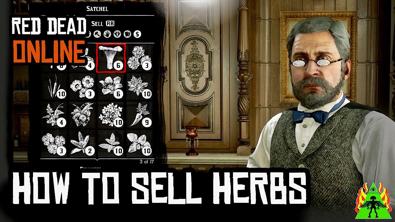 Red Dead Redemption 2 Online - How to sell Herbs