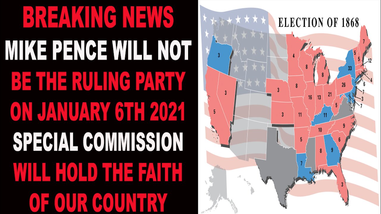 Ep.250 | BREAKING NEWS, MIKE PENCE WILL NOT BE THE RULING PARTY ON JAN 6TH, SPECIAL COMMISSION WILL