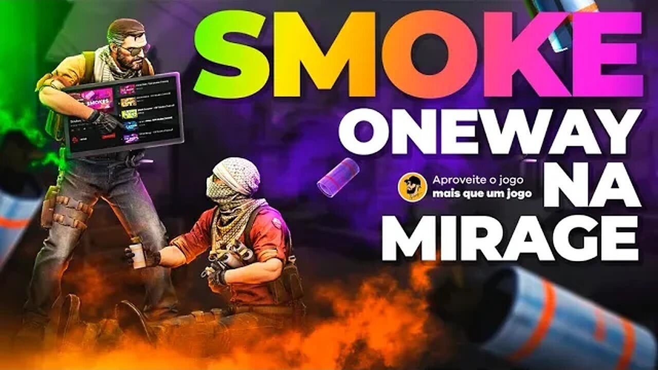 Você vai matar MUITO com essa smoke oneway na Mirage...