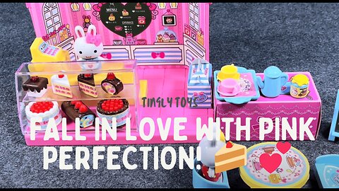 Watch This 9-Minute Hello Kitty Cake Shop Unboxing and Fall in Love with Pink Perfection! 🍰💕