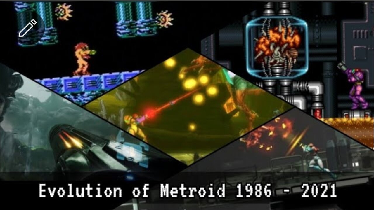 Evolution of Metroid (1986 - 2001)