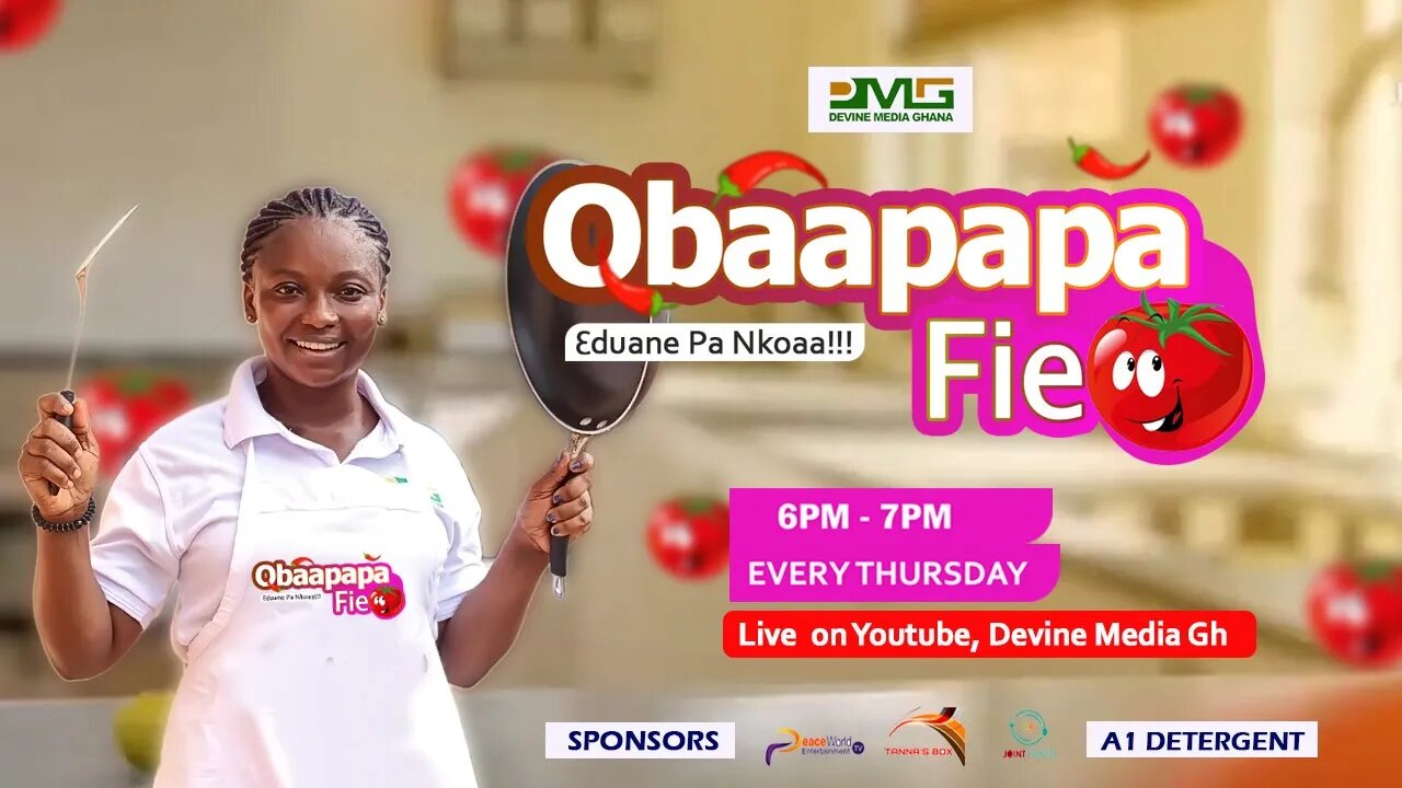 Watch out for the amazing show (OBAAPAPA FIE) live on Devine Media Ghana