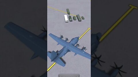 Crashing C-400 into Hovering Plane | Turboprop Flight Simulator #shorts