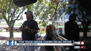Man follows drunk driver