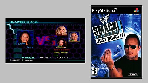 WWF SmackDown! - Just Bring It! Gameplay Handicap Match