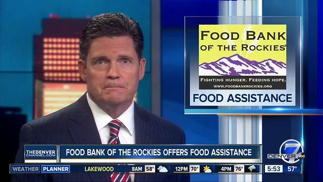 Food Bank of the Rockies offers food assistance