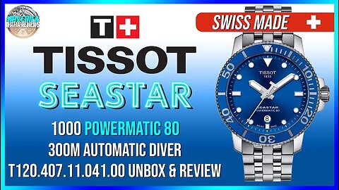 That Dial! | Tissot Seastar 1000 Powermatic 80 300m Auto Diver T120.407.11.041.00 Unbox & Review