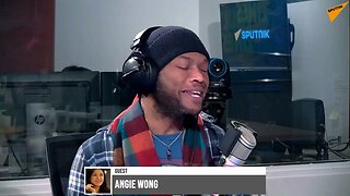 ANGIE WONG Veterans For Trump , Legacy PAC 12-16-22 DC FM 105.5 - Trump Trading Cards & Campaign