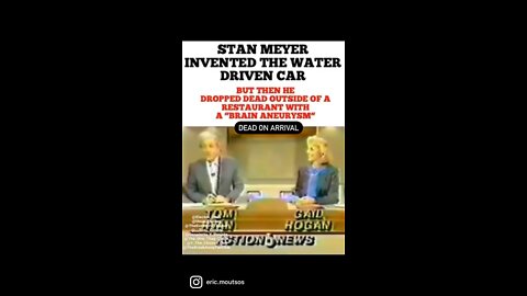 Stan Meyer Invented Water Run Car Then Mysteriously Dropped Dead Outside A Restaurant