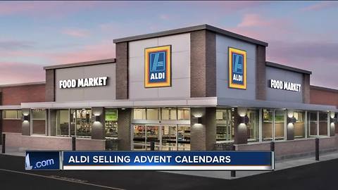 ALDI selling wine Advent calendars