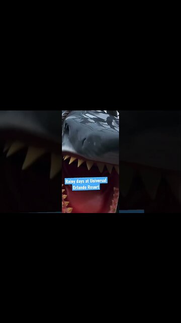 Grab your poncho and water shoes. 😎🌧️ #shorts #universal #hogwarts