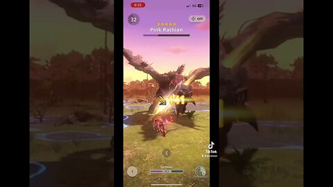 Pink Rathian Premier on Monster Hunter Now