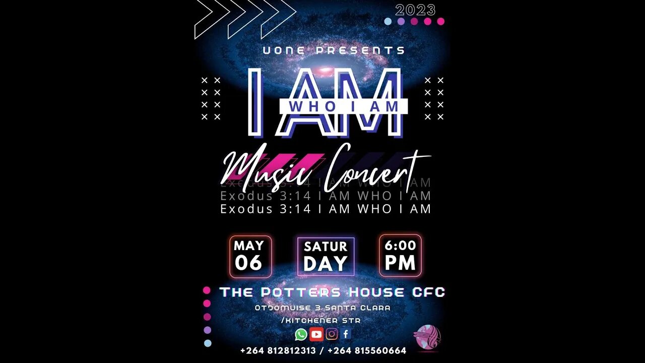 Music Concert | Uone Clique Presents I AM WHO I AM | |18:30 | 06 May 23