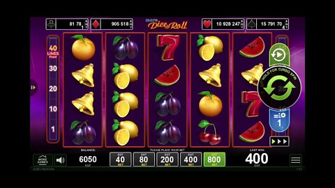 40 Dice and Roll EGT