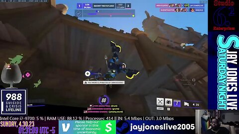 JAY jones live Saturday Night 102 | !988 | !LGBTQIAHelp | !RAINN | !wiki | !points | !schedule | …