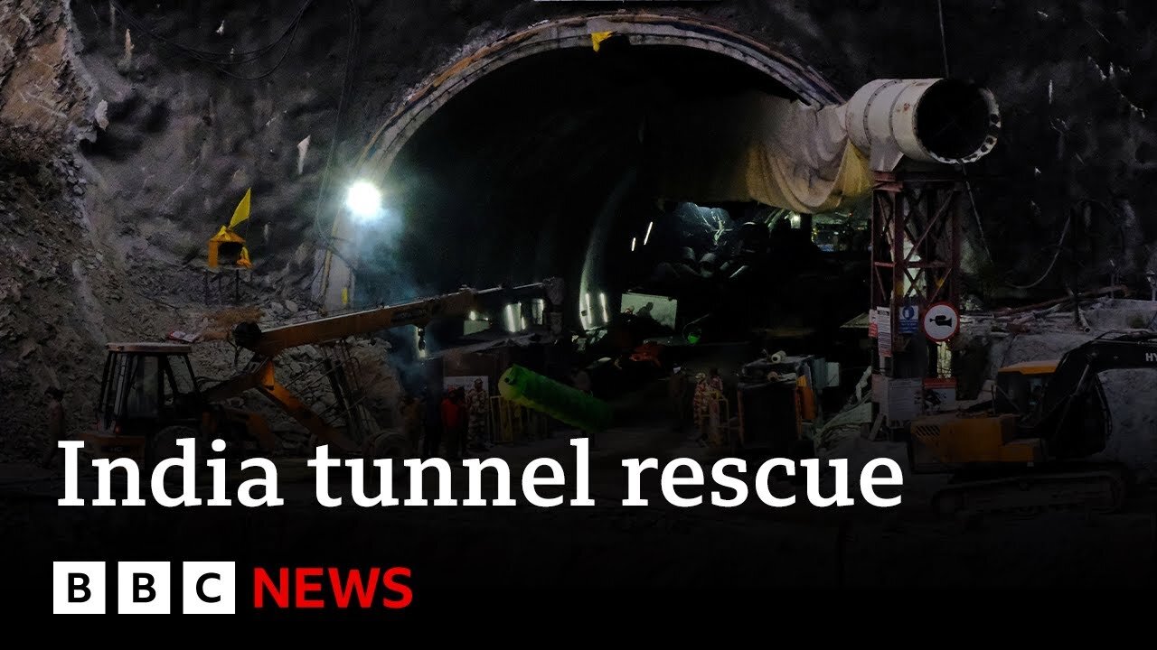 India tunnel: Rescue of workers in Uttarakhand delayed again | BBC News