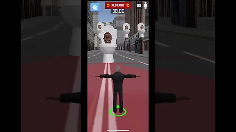 Skibidi toilet fail round squid game #skibiditoilet #skibidibopyesyesyes #skibidi