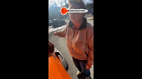 Lady crashes into guy’s car, then tells him to “pull it out with a toilet plunger”