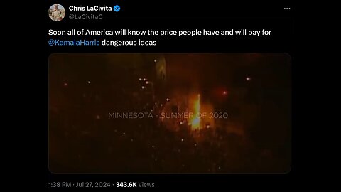 MN Freedom Fund...supported by Kamala Harris...bailed out VERY BAD people! Kamala pushed for donat