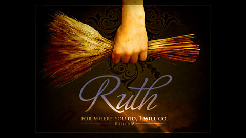 Ruth - Precept Lesson 1
