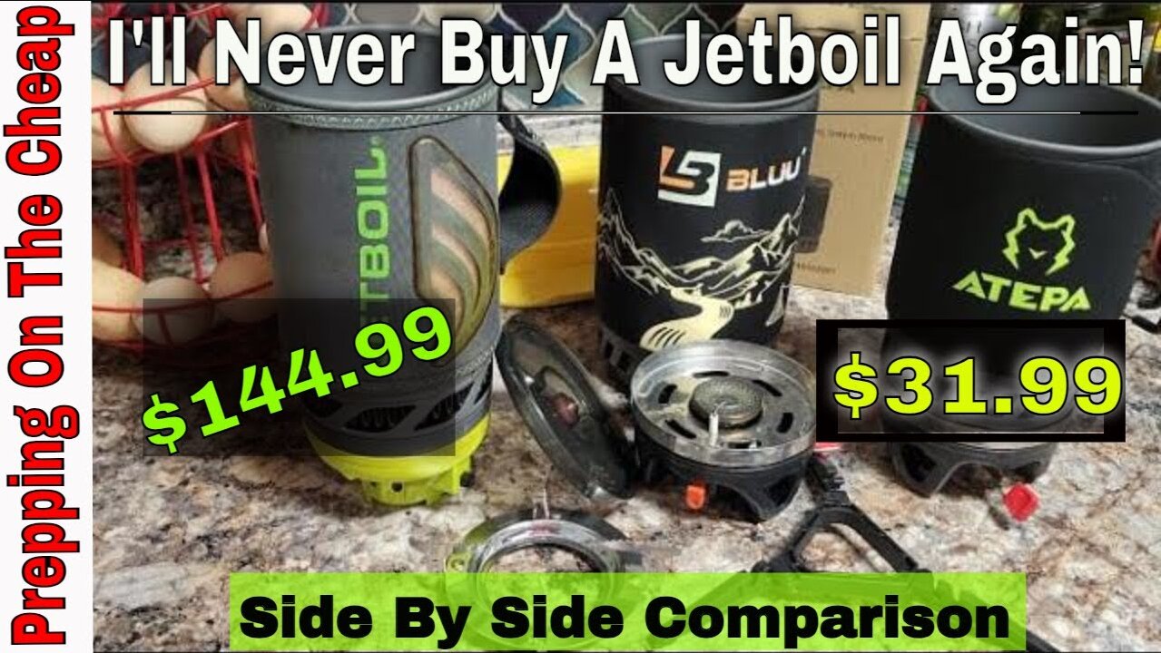 Prepping On The Cheap: After Seeing This You'll Never Buy A Jetboil Again!