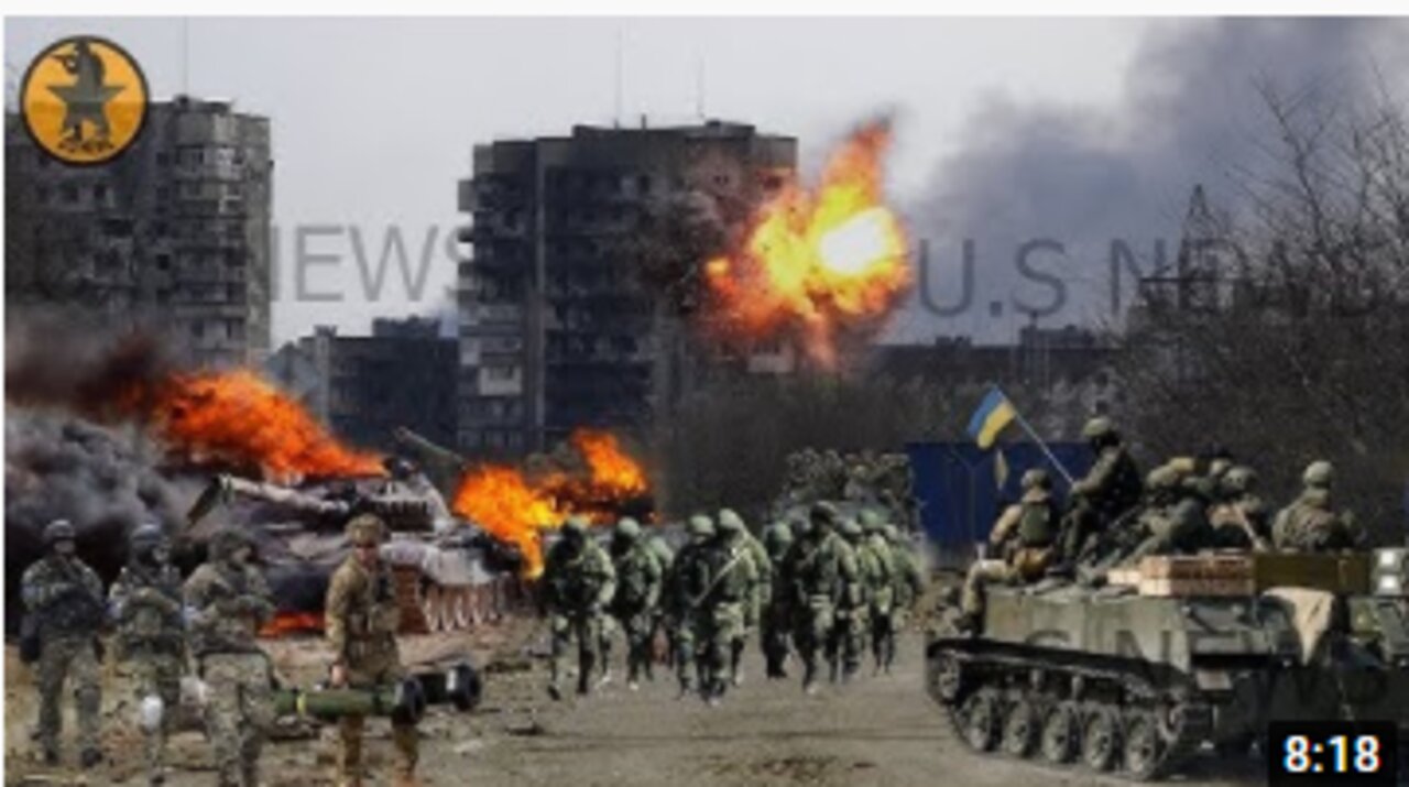 Today : Ukraine Special Forces intercept Russian convoy while attack Azovstal steelworks in Mariupol