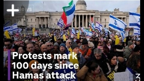 100 days since Hamas attack on Israel with on sing of pause in war