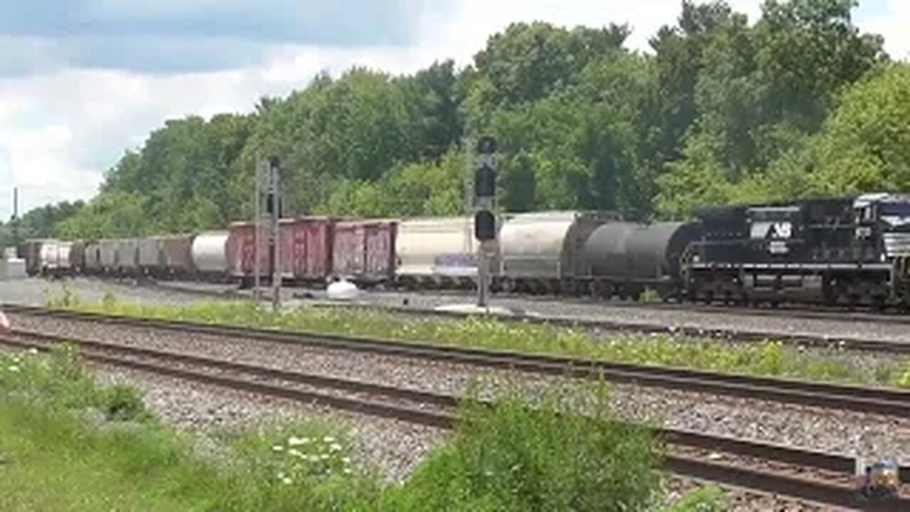 Two Norfolk Southern Trains from Berea, Ohio July 6, 2024 Part 4