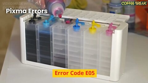 Common Canon Pixma Error Codes Causes and Solutions
