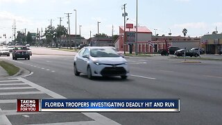 Pedestrian killed in hit-and-run in Hillsborough County; FHP search for suspect vehicle