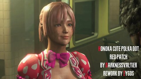 Resident Evil 3 Remake Jill as Honoka from DOA6 Outfit