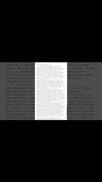 State of Oklahoma Statute 12 Civil Procedure. 12-20 Definitions show Foreign Law and Foreign courts