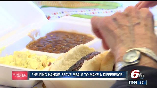 Helping Hands women's group serves meals to those in need