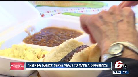Helping Hands women's group serves meals to those in need
