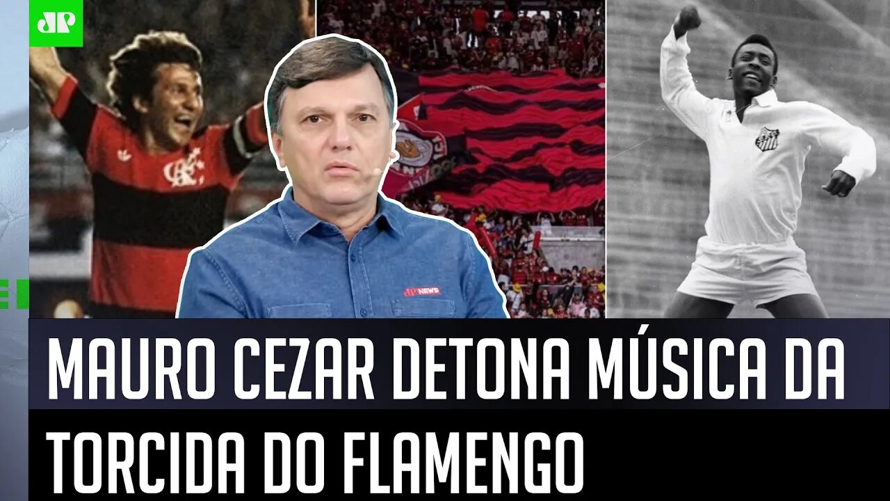 "Óbvio que é RIDÍCULO, uma CANALHICE sem…" Mauro Cezar DETONA música da torcida do Flamengo!