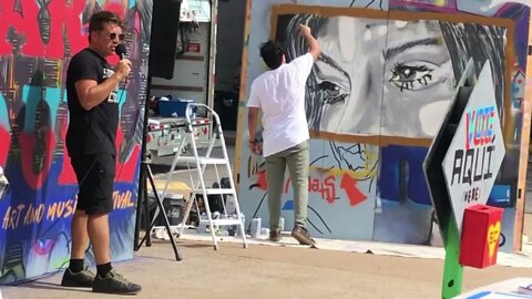 Texas Arts & Music Festival Art Duel 2022 Brenham, Texas
