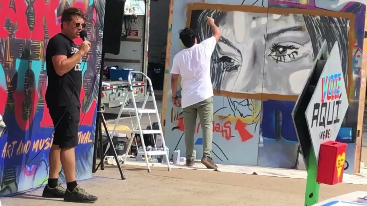 Texas Arts & Music Festival Art Duel 2022 Brenham, Texas