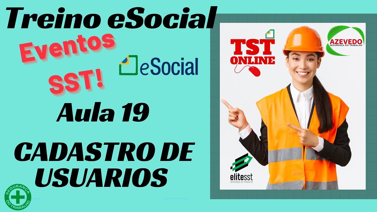 Aula 19 Envio Rápido Evento S-2240 eSocial TSTONLINE Sistemas