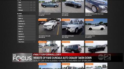 BBB investigation leads to website shutdown of questionable online auto dealer