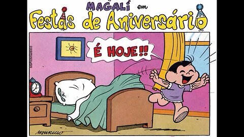 Magali em-Festas de aniversário | Gibis do Rapha 2