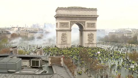 Protests In France Over Rising Fuel Costs Continue For Third Week